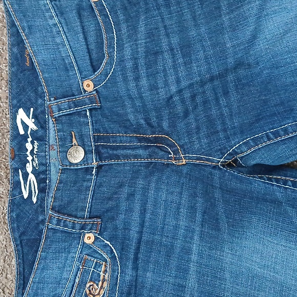 Seven7  denim bootcut jeans size 31 - Picture 2 of 15